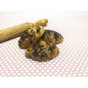 Compra minicroissants bañados en chocolate, rellenos de cacao o crema